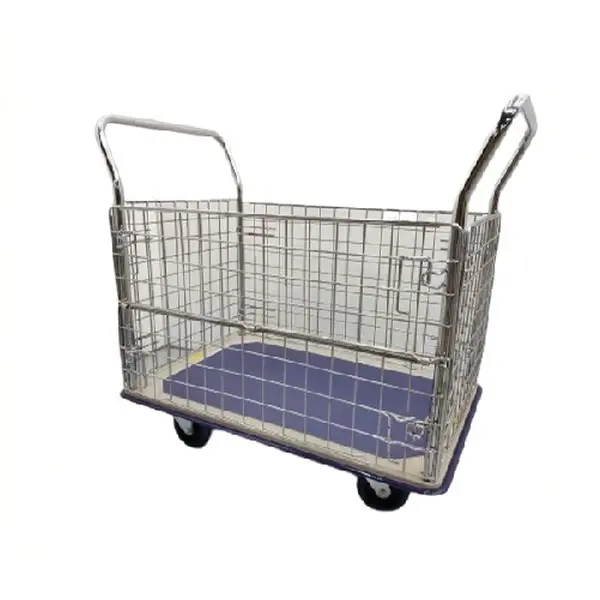 Carro con laterales de malla 900 x 530 mm